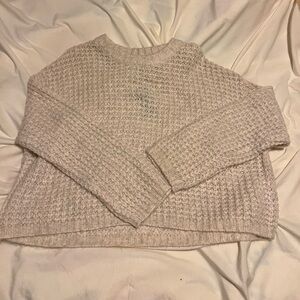Wild Fable Cream Knit Sweater